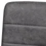 Sillas voladizas de comedor 4 unidades cuero sintético gris de vidaXL, Sillas de comedor - Ref: Foro24-272417, Precio: 355,15...