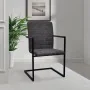 Cantilever dining chairs 4 units gray synthetic leather by vidaXL, dining chairs - Ref: Foro24-272417, Price: 357,33 €, Disco...