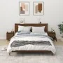 Nachttische 2 Einheiten braune Eiche 40x35x50 cm von vidaXL, Schließfächer und Lagerschränke - Ref: Foro24-821841, Preis: 65,...