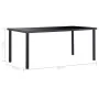 Juego de comedor 7 piezas cuero sintético blanco de vidaXL, muebles para cocinas y comedores - Ref: Foro24-3053118, Precio: 6...