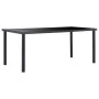 Juego de comedor 7 piezas piel de ante artificial gris de vidaXL, muebles para cocinas y comedores - Ref: Foro24-3053126, Pre...