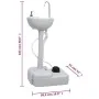 Portable Camping Basin Toilet Set by vidaXL, Camping and hiking - Ref: Foro24-3154907, Price: 243,86 €, Discount: %