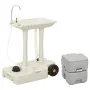Portable toilet with sink for camping by vidaXL, Camping and hiking - Ref: Foro24-3154909, Price: 337,54 €, Discount: %