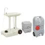 Toilet set with sink and portable water tank for camping by vidaXL, Camping and hiking - Ref: Foro24-3154913, Price: 436,41 €...