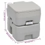 Toilet set with sink and portable water tank for camping by vidaXL, Camping and hiking - Ref: Foro24-3154913, Price: 436,41 €...