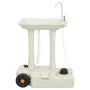 Camping sink with water tank on wheels gray by vidaXL, Portable water purifiers and filters - Ref: Foro24-3186678, Price: 307...