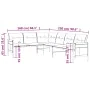 Anthrazitgraues 2-teiliges Gartenmöbel-Set aus Stahl von vidaXL, Gartensets - Ref: Foro24-3187261, Preis: 360,98 €, Rabatt: %