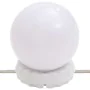 Oval wall mirror with glass LED lights 35x80 cm by vidaXL, Mirrors - Ref: Foro24-3189162, Price: 43,54 €, Discount: %