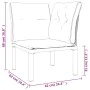 Garden furniture set 4 pieces black and gray synthetic rattan by vidaXL, Garden sets - Ref: Foro24-3187741, Price: 176,04 €, ...