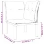 Garden furniture set 4 pieces black and gray synthetic rattan by vidaXL, Garden sets - Ref: Foro24-3187747, Price: 194,01 €, ...
