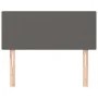 Kopfteil aus grauem Kunstleder, 100x5x78/88 cm von vidaXL, Kopf- und Fußteile - Ref: Foro24-345776, Preis: 32,46 €, Rabatt: %