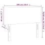 Kopfteil aus grauem Kunstleder, 100x5x78/88 cm von vidaXL, Kopf- und Fußteile - Ref: Foro24-345776, Preis: 32,46 €, Rabatt: %