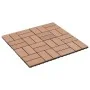 Baldosas de porche WPC 30x30 cm 2 m² marrón 22 unidades de vidaXL, Suelos y moquetas - Ref: Foro24-277806, Precio: 114,66 €, ...