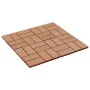 Baldosas de porche de WPC 30x30 cm 2 m² color teca 22 unidades de vidaXL, Suelos y moquetas - Ref: Foro24-277809, Precio: 109...