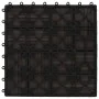 Terrassenfliesen WPC 30x30 cm 2 m² Dunkelbraun 22 Stück von vidaXL, Böden und Teppiche - Ref: Foro24-277810, Preis: 109,83 €,...