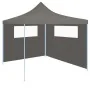 Gazebo side wall with windows anthracite gray 6x2 m by vidaXL, Accessories for pavilions and gazebos - Ref: Foro24-3070415, P...