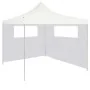 Seitenwand des Pavillons mit weißen Fenstern 6x2 m von vidaXL, Zubehör für Pavillons und Pavillons - Ref: Foro24-3070416, Pre...
