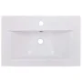Weißes Badezimmermöbelset aus Holzwerkstoff von vidaXL, Badezimmermöbel - Ref: Foro24-3071090, Preis: 265,86 €, Rabatt: %