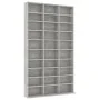 CD-Schrank aus grauem Sperrholz, 102 x 16 x 177,5 cm von vidaXL, CD- und DVD-Speicher - Ref: Foro24-801782, Preis: 121,16 €, ...