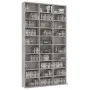 CD-Schrank aus grauem Sperrholz, 102 x 16 x 177,5 cm von vidaXL, CD- und DVD-Speicher - Ref: Foro24-801782, Preis: 121,16 €, ...