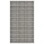 CD-Schrank aus grauem Sperrholz, 102 x 16 x 177,5 cm von vidaXL, CD- und DVD-Speicher - Ref: Foro24-801782, Preis: 121,16 €, ...