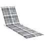 Sun loungers with table and cushion 2 units solid teak wood by vidaXL, Loungers - Ref: Foro24-3073185, Price: 605,77 €, Disco...