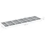 Tumbonas con mesa y cojín 2 unidades madera maciza de teca de vidaXL, Tumbonas - Ref: Foro24-3073185, Precio: 594,07 €, Descu...