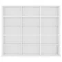 CD-Schrank aus weißem Sperrholz, 102 x 23 x 89,5 cm von vidaXL, CD- und DVD-Speicher - Ref: Foro24-801787, Preis: 73,46 €, Ra...