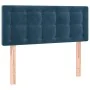 Cabecero de terciopelo azul 100x5x78/88 cm de vidaXL, Cabeceros y pies de cama - Ref: Foro24-346454, Precio: 42,20 €, Descuen...