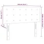 Cabecero de terciopelo azul 100x5x78/88 cm de vidaXL, Cabeceros y pies de cama - Ref: Foro24-346454, Precio: 42,20 €, Descuen...
