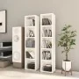 CD shelf 2 units, white glossy plywood, 21x16x93.5 cm by vidaXL, CD and DVD storage - Ref: Foro24-802702, Price: 46,04 €, Dis...