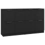 Regale 2 Schränke aus schwarzem Sperrholz 60x30x70 cm. von vidaXL, Sideboards - Ref: Foro24-3115805, Preis: 123,57 €, Rabatt: %