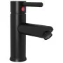 Black finish bathroom sink faucet 130x176 mm by vidaXL, Faucets - Ref: Foro24-149066, Price: 38,30 €, Discount: %