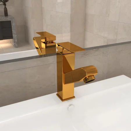 Grifo de lavabo de baño con función extraíble negro 157x172 mm de vidaXL, Grifos - Ref: Foro24-149077, Precio: 40,27 €, Descu...