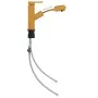 Schwarzer Badezimmer-Waschbeckenarmatur mit herausziehbarer Funktion 157x172 mm von vidaXL, Wasserhähne - Ref: Foro24-149077,...