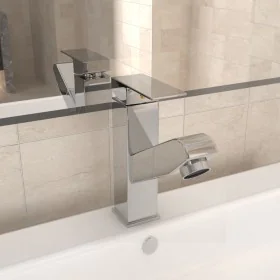 Chrome-plated sink faucet with retractable function 157x172 mm by vidaXL, Faucets - Ref: Foro24-149075, Price: 39,20 €, Disco...