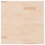 Quadratische Tischplatte aus unbehandeltem Eichenholz, 60 x 60 x 2,5 cm von vidaXL, Tischplatten - Ref: Foro24-342930, Preis:...
