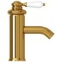 Golden bathroom sink faucet 130x180 mm by vidaXL, Faucets - Ref: Foro24-149072, Price: 38,74 €, Discount: %