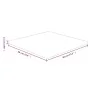 Untreated oak wood square table top 60x60x2.5cm by vidaXL, Table tops - Ref: Foro24-342930, Price: 74,16 €, Discount: %