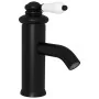 Black bathroom sink faucet 130x180 mm by vidaXL, Faucets - Ref: Foro24-149071, Price: 32,44 €, Discount: %