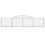 Gabionenkörbe 15 Stück Bogenform Eisen 300x30x60/80 cm von vidaXL, Töpfe und Pflanzgefäße - Ref: Foro24-3146497, Preis: 1,00 ...