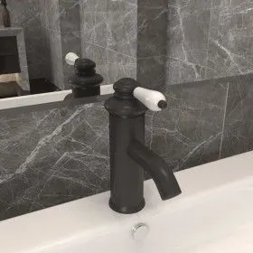 Gray bathroom sink faucet 130x180 mm by vidaXL, Faucets - Ref: Foro24-149073, Price: 30,08 €, Discount: %
