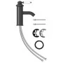 Grauer Waschbeckenhahn 130x180 mm von vidaXL, Wasserhähne - Ref: Foro24-149073, Preis: 30,08 €, Rabatt: %