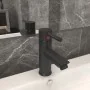 Bathroom sink faucet in gray finish 130x176 mm by vidaXL, Faucets - Ref: Foro24-149068, Price: 28,70 €, Discount: %