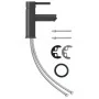 Bathroom sink faucet in gray finish 130x176 mm by vidaXL, Faucets - Ref: Foro24-149068, Price: 28,70 €, Discount: %