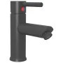 Bathroom sink faucet in gray finish 130x176 mm by vidaXL, Faucets - Ref: Foro24-149068, Price: 28,70 €, Discount: %