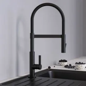 SCHÜTTE Grifo mezclador de lavabo MIAMI negro mate de SCHÜTTE, Grifos - Ref: Foro24-438717, Precio: 128,59 €, Descuento: %