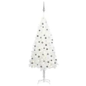 Pre-lit Christmas tree with lights and balls white 180 cm by vidaXL, Christmas trees - Ref: Foro24-3077720, Price: 129,92 €, ...