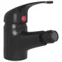 Schwarze Bidet-Mischbatterie 13x12 cm von vidaXL, Wasserhähne - Ref: Foro24-149084, Preis: 29,40 €, Rabatt: %