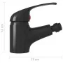Schwarze Bidet-Mischbatterie 13x12 cm von vidaXL, Wasserhähne - Ref: Foro24-149084, Preis: 29,40 €, Rabatt: %